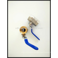 Quality assured BSPT thread natural gas valve